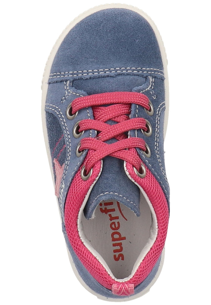 Superfit Halbschuhe Veloursleder/Textil Blau