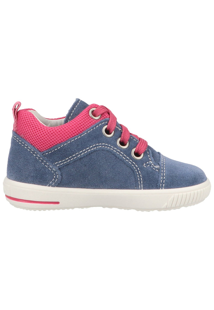 Superfit Halbschuhe Veloursleder/Textil Blau