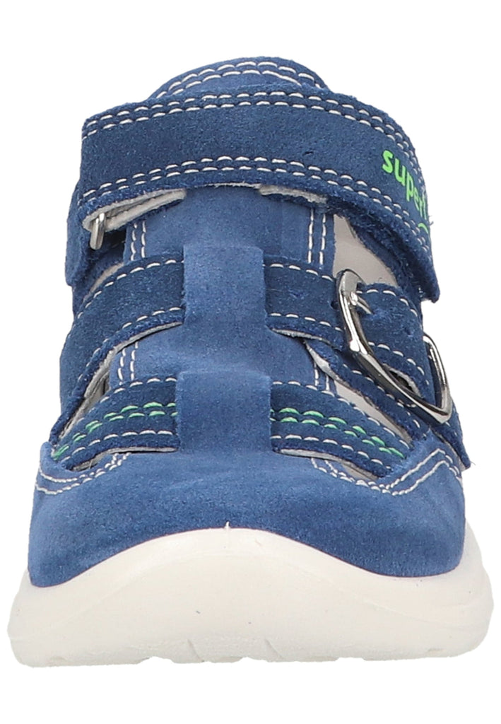 Superfit Halbschuhe Veloursleder/Textil Blau