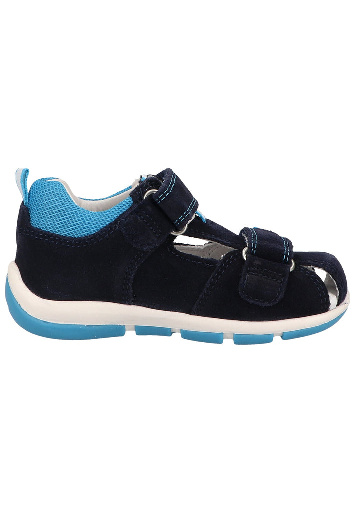 Superfit Halbschuhe Veloursleder/Textil Blau