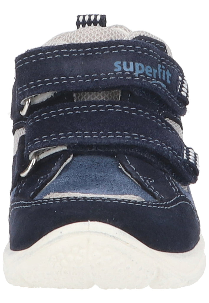 Superfit Halbschuhe Veloursleder/Textil Blau/Grau