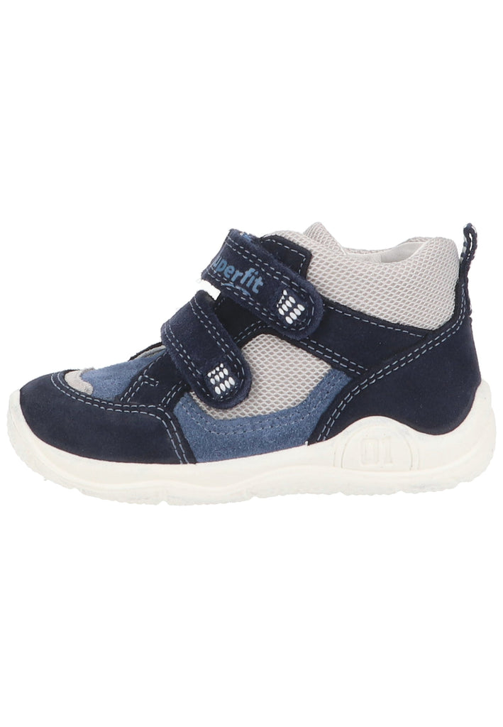 Superfit Halbschuhe Veloursleder/Textil Blau/Grau