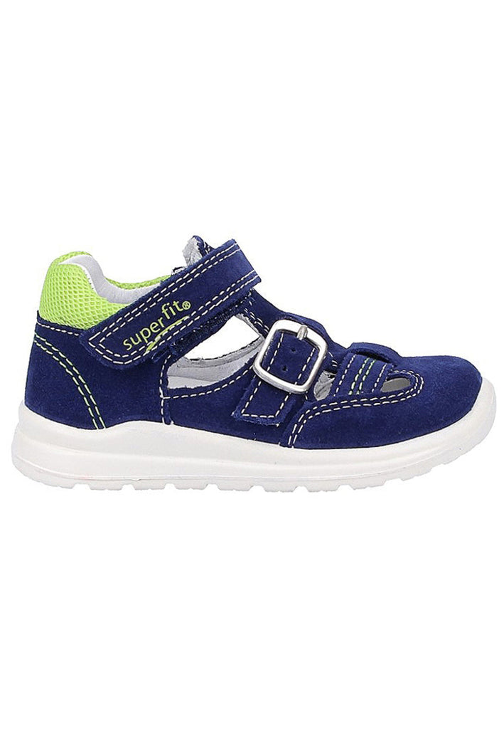 Superfit Halbschuhe Veloursleder/Textil Dunkelblau