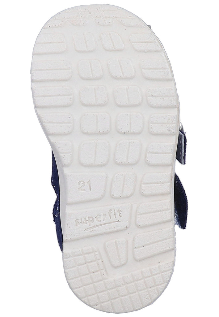 Superfit Halbschuhe Veloursleder/Textil Dunkelblau