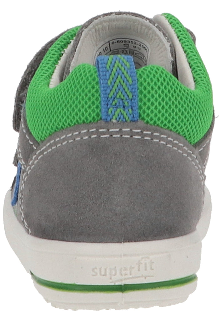 Superfit Halbschuhe Veloursleder/Textil Hellgrau