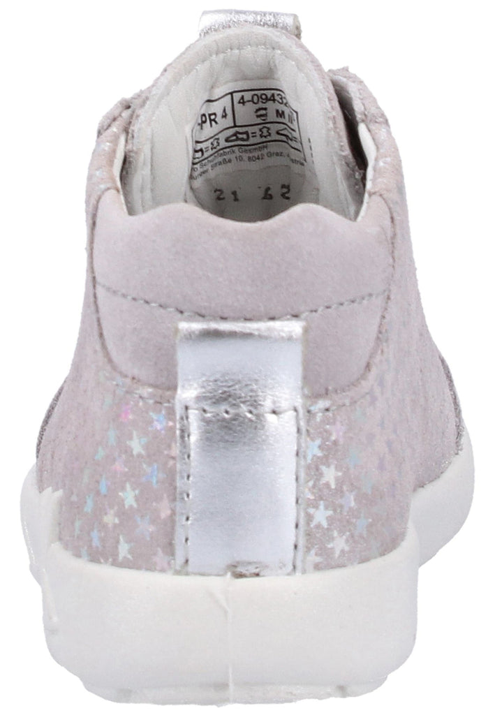 Superfit Halbschuhe Veloursleder/Textil Hellgrau