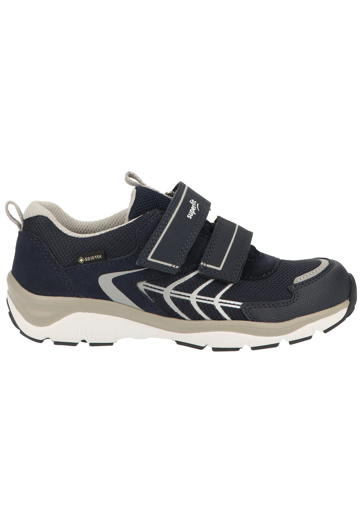 Superfit Halbschuhe Veolurs/Textil/Synthetik Blau/Grau