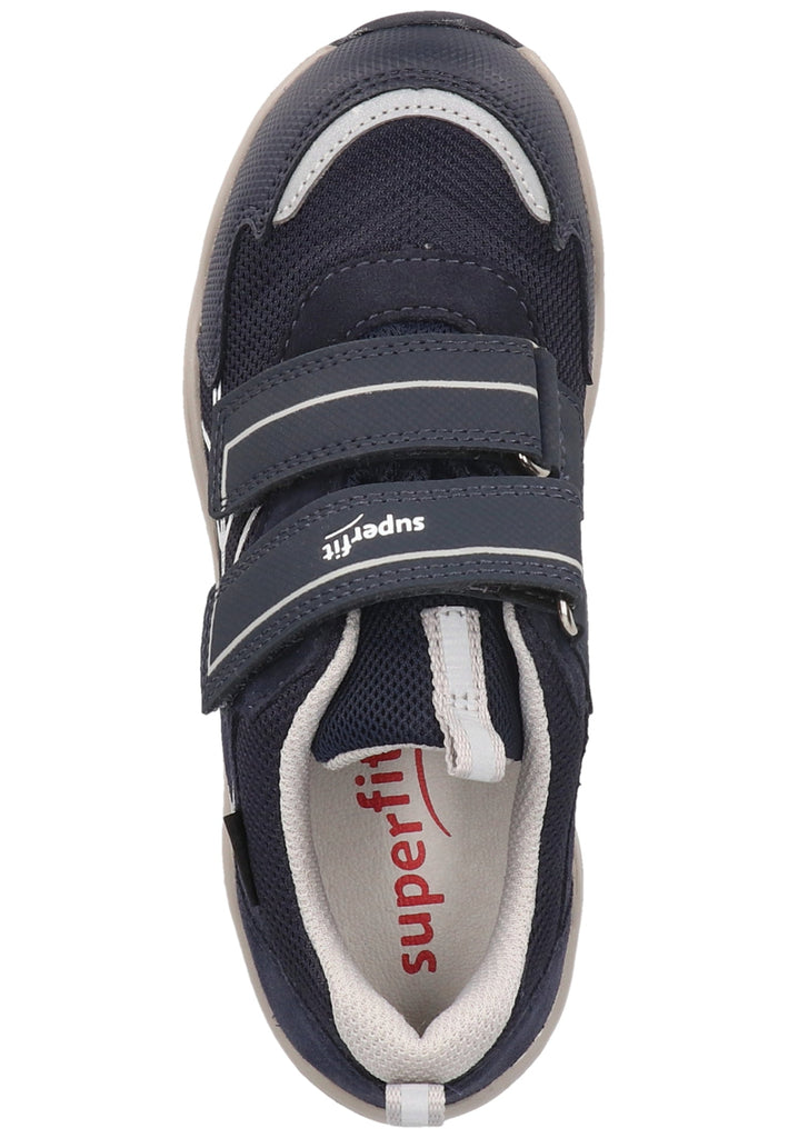 Superfit Halbschuhe Veolurs/Textil/Synthetik Blau/Grau