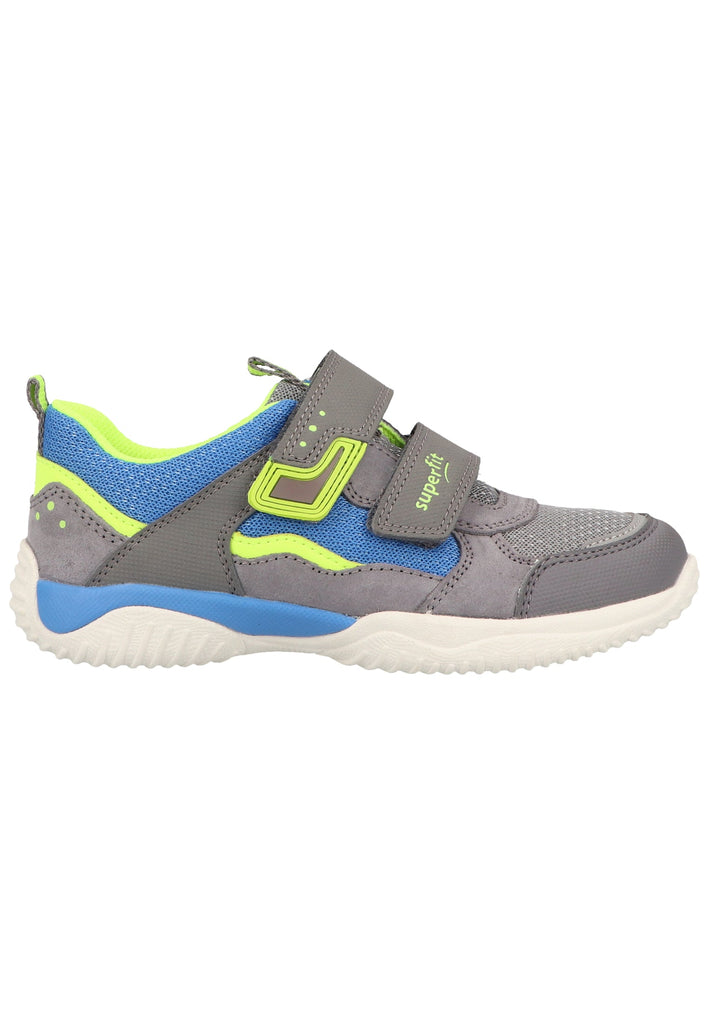 Superfit Halbschuhe Veolurs/Textil/Synthetik Hellgrau