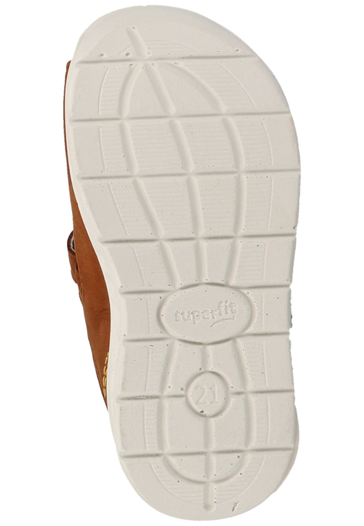 Superfit Sandalen Leder Braun/Gelb