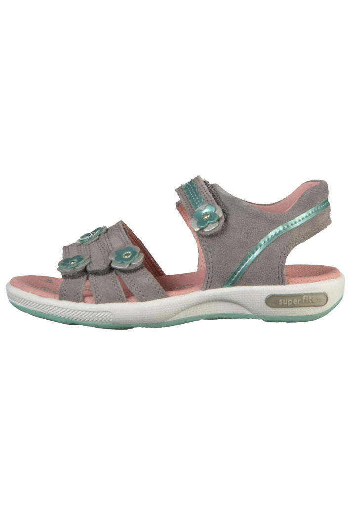 Superfit Sandalen Leder Grau