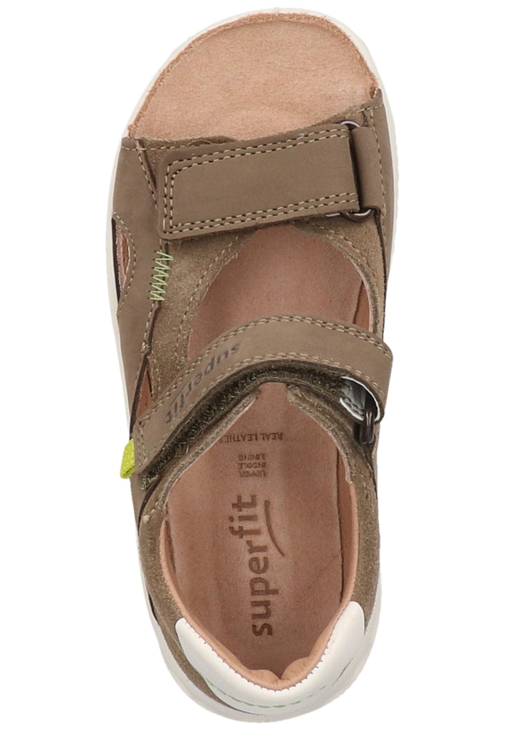 Superfit Sandalen Leder Grün
