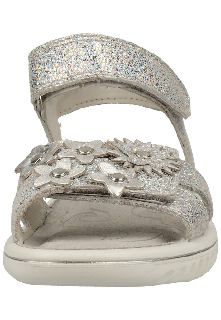 Superfit Sandalen Leder Metallic Silver