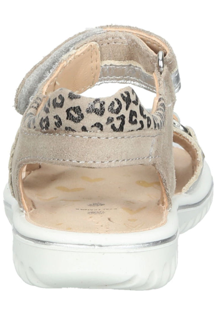 Superfit Sandalen Leder Silber/Beige