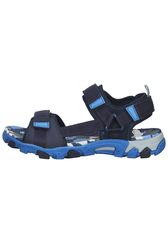 Superfit Sandalen Lederimitat/Textil Blau