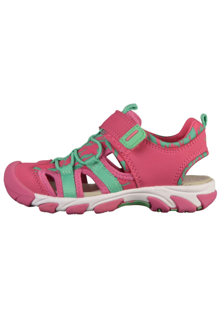 Superfit Sandalen Lederimitat/Textil Pink