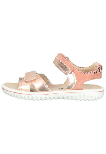 Sandalen Superfit Sandalen Leder Beige/Rosa
