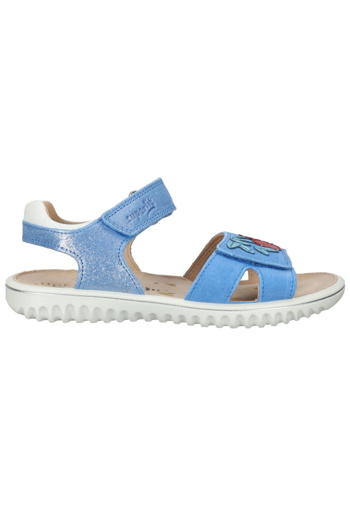 Sandalen Superfit Sandalen Leder Hellblau