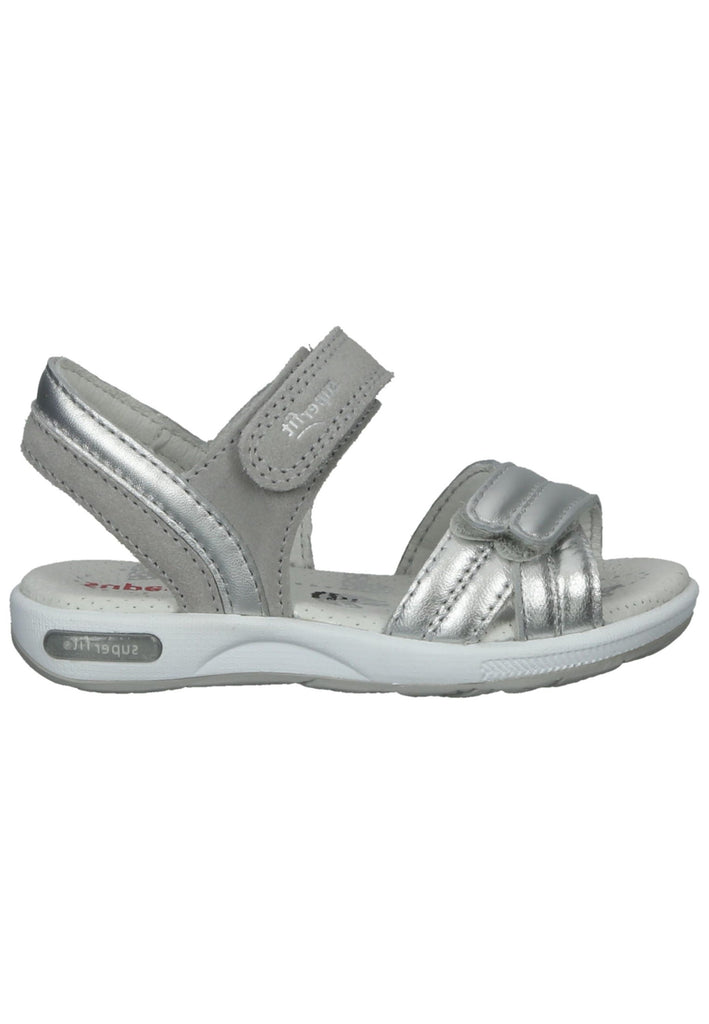 Sandalen Superfit Sandalen Leder Silber/Grau