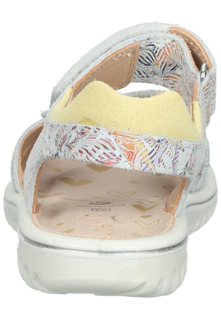 Sandalen Superfit Sandalen Leder Weiß Kombi
