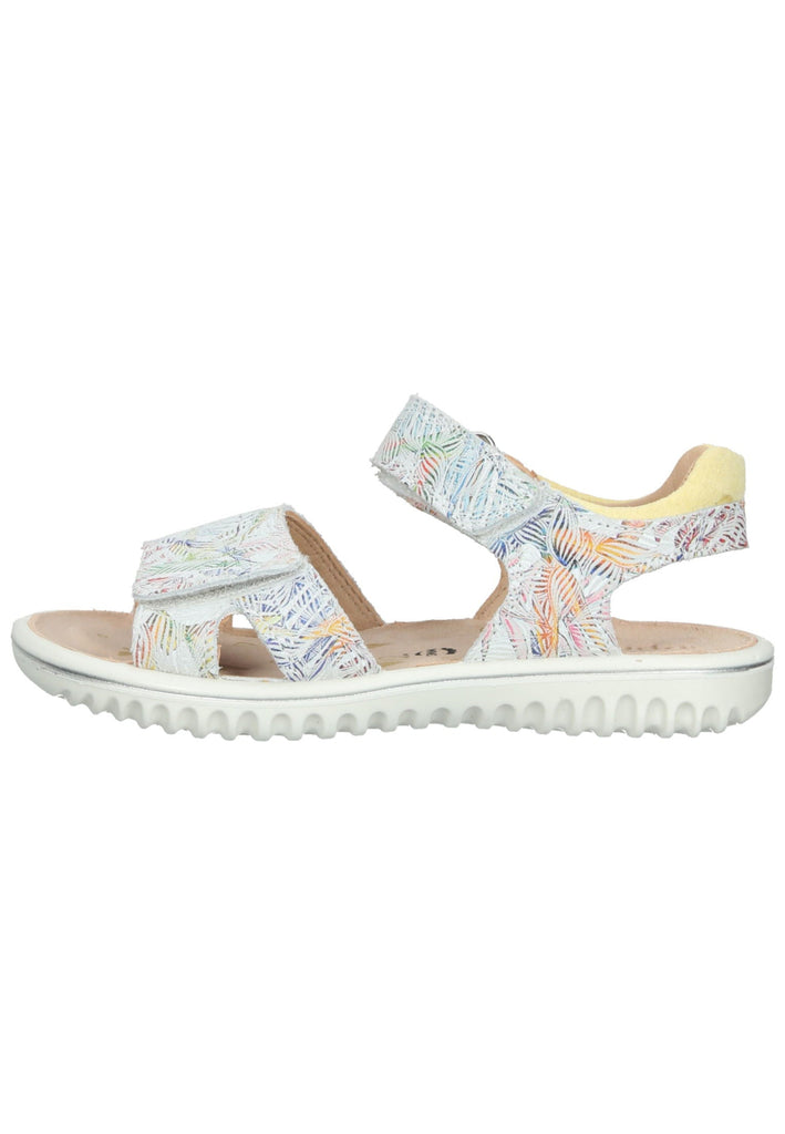 Sandalen Superfit Sandalen Leder Weiß Kombi
