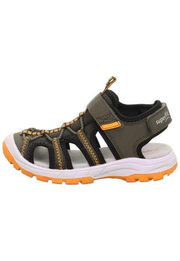 Sandalen Superfit Sandalen Lederimitat/Textil Grün