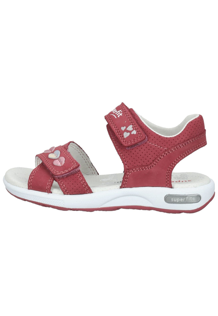 Sandalen Superfit Sandalen Nubukleder Pink