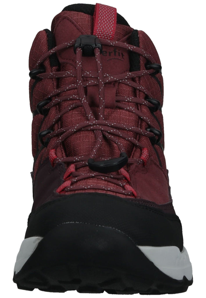 Superfit Sneaker Lederimitat/Textil Rot/Pink