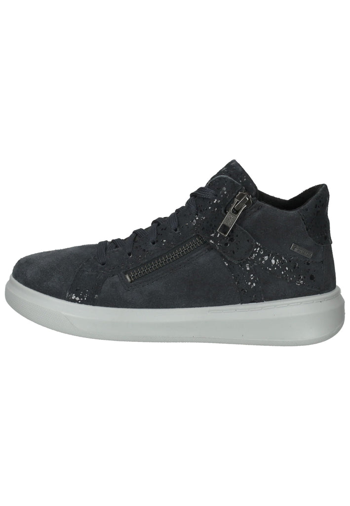 Sneaker Superfit Sneaker Veloursleder/Textil Grau