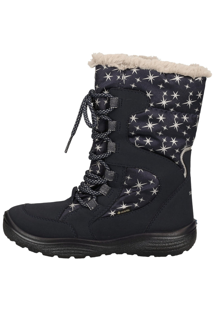 Superfit Stiefel Lederimitat/Textil Blau