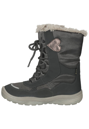 Stiefel Superfit Stiefel Lederimitat/Textil Grau Warmfutter