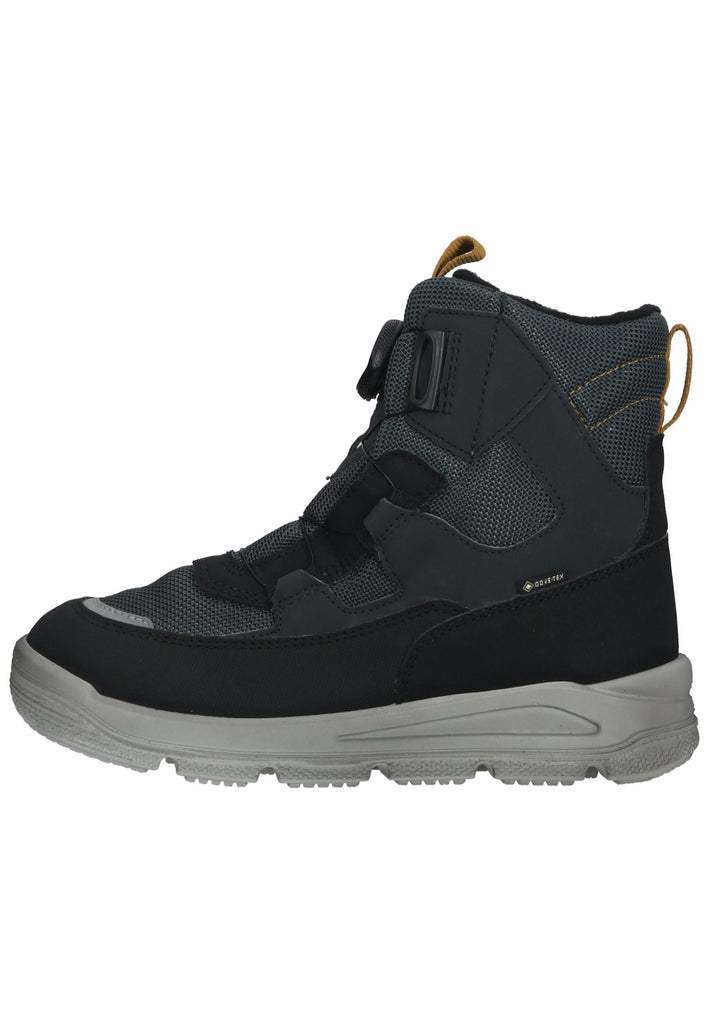 Stiefel Superfit Stiefel Lederimitat/Textil Schwarz/Grau