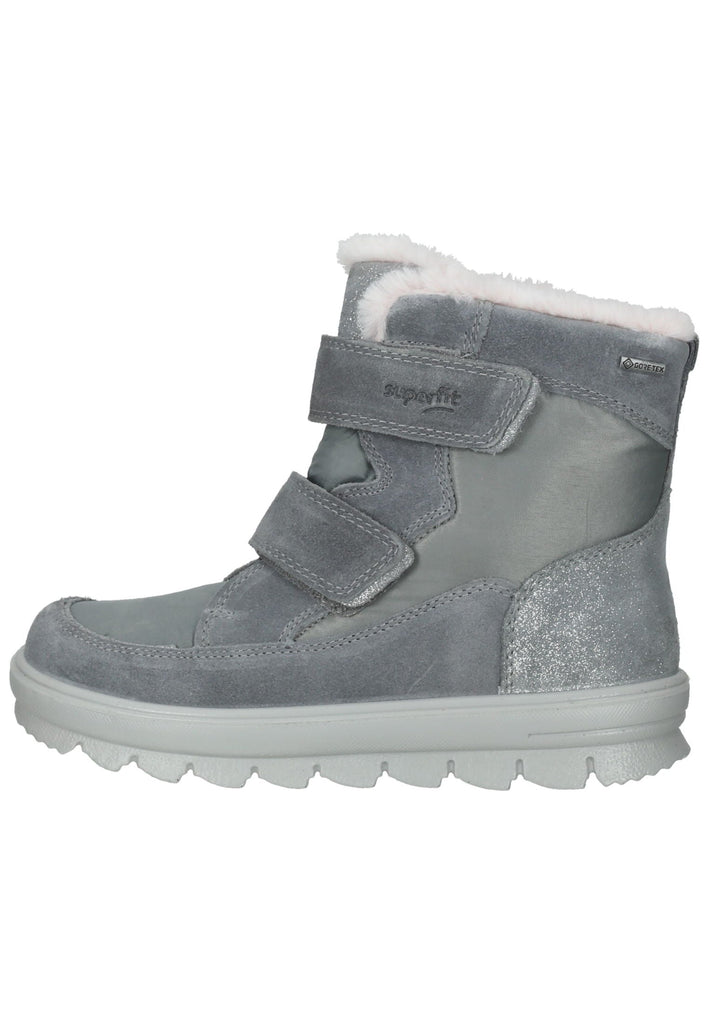 Stiefel Superfit Stiefel Veloursleder/Textil Hellgrau Warmfutter