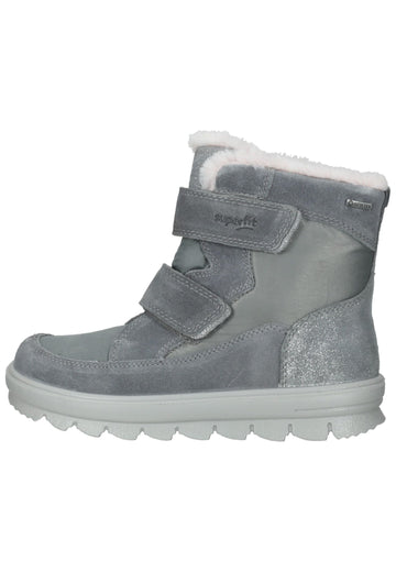 Stiefel Superfit Stiefel Veloursleder/Textil Hellgrau Warmfutter