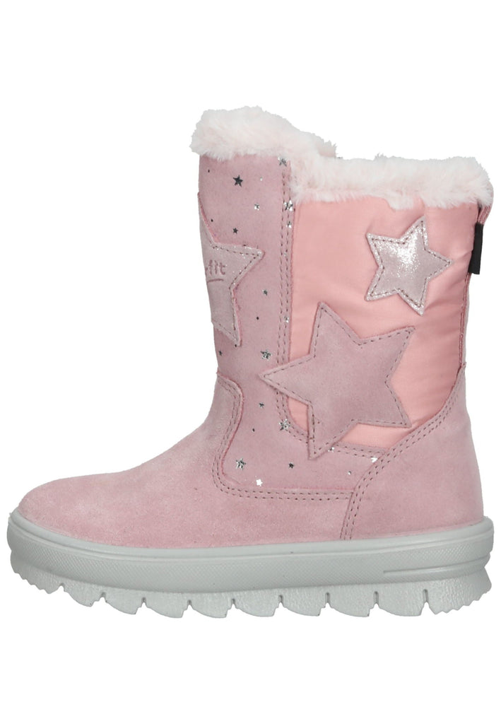 Stiefel Superfit Stiefel Veloursleder/Textil Rosa Warmfutter