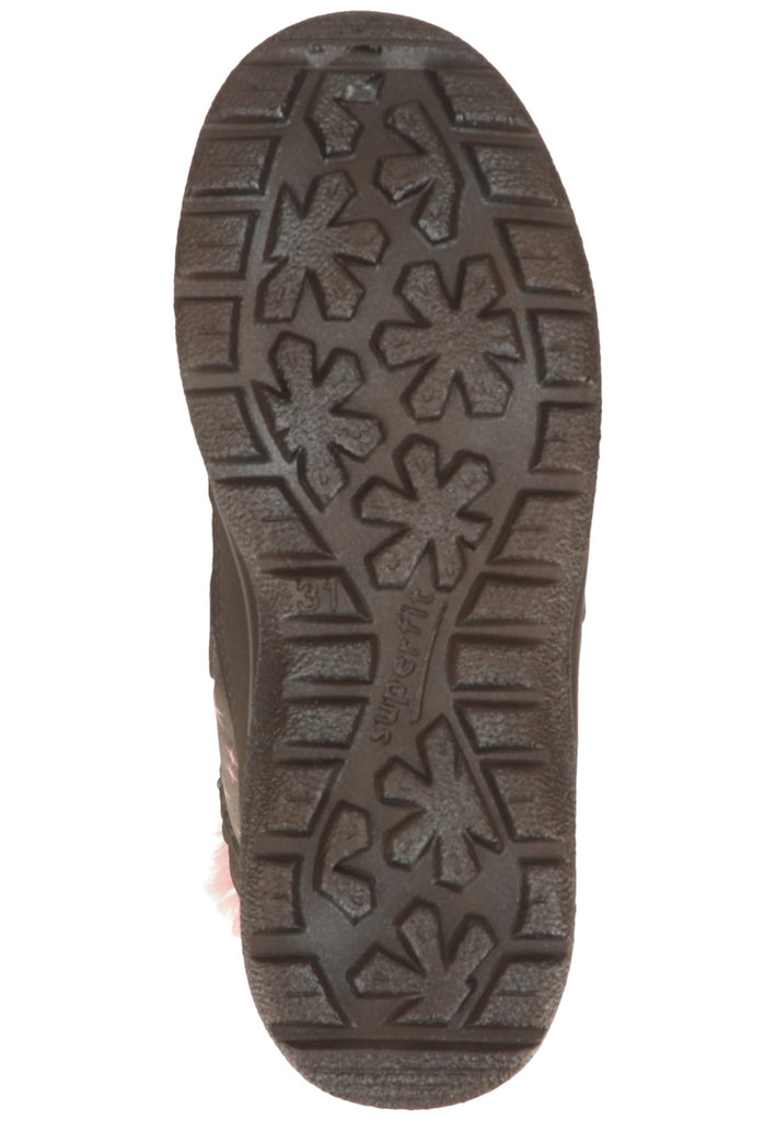 Superfit Stiefel Textil Braun/Rosa