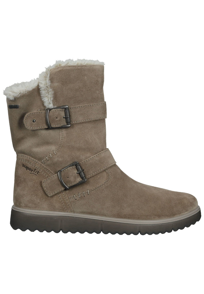 Superfit Stiefel Veloursleder Beige Warmfutter