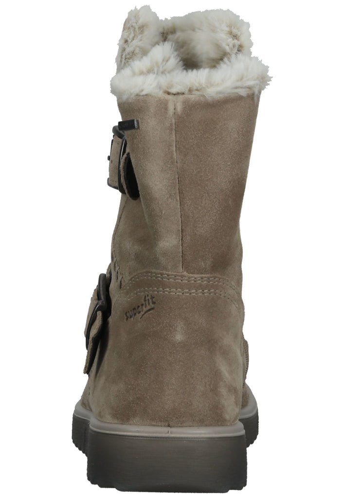 Superfit Stiefel Veloursleder Beige Warmfutter