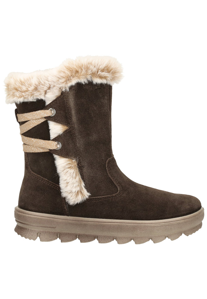Superfit Stiefel Veloursleder Braun Warmfutter