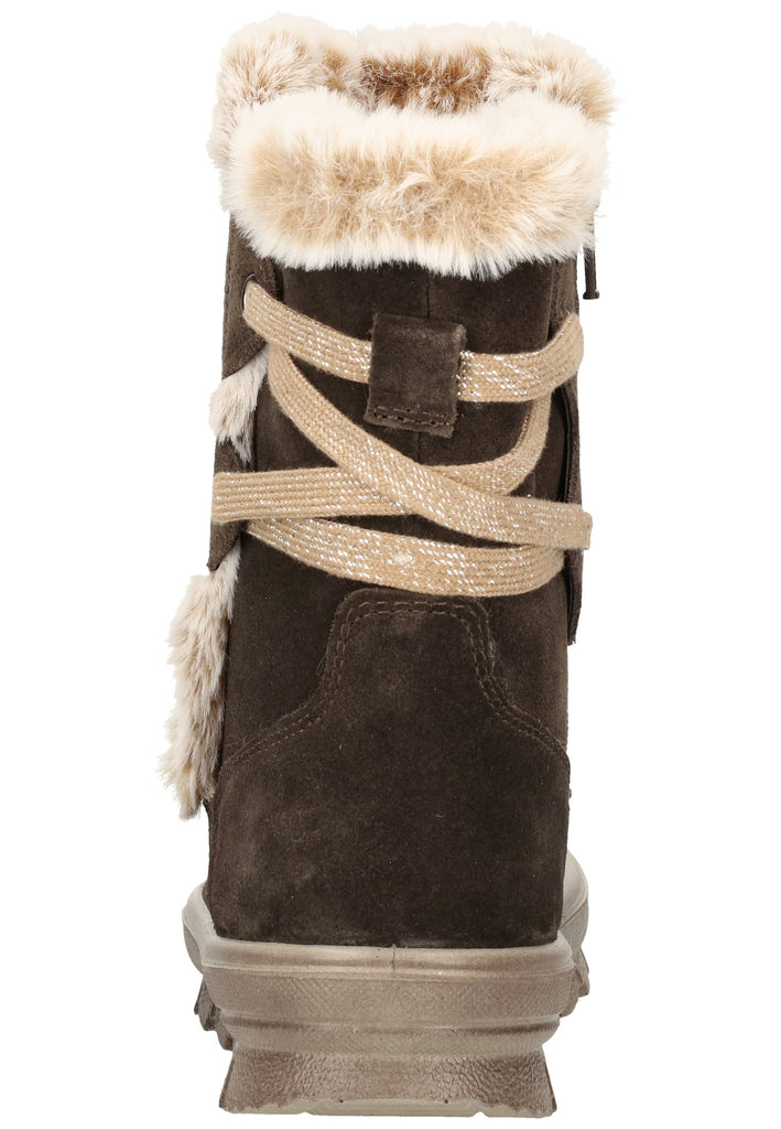 Superfit Stiefel Veloursleder Braun Warmfutter