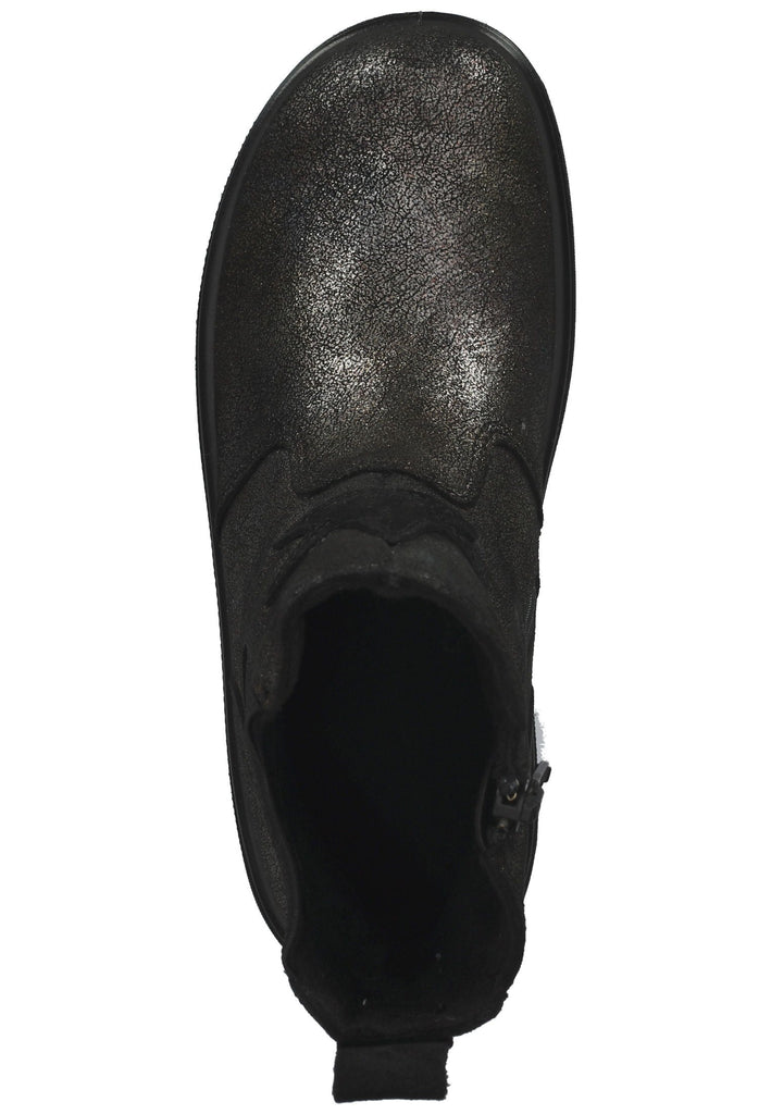 Superfit Stiefel Veloursleder Schwarz