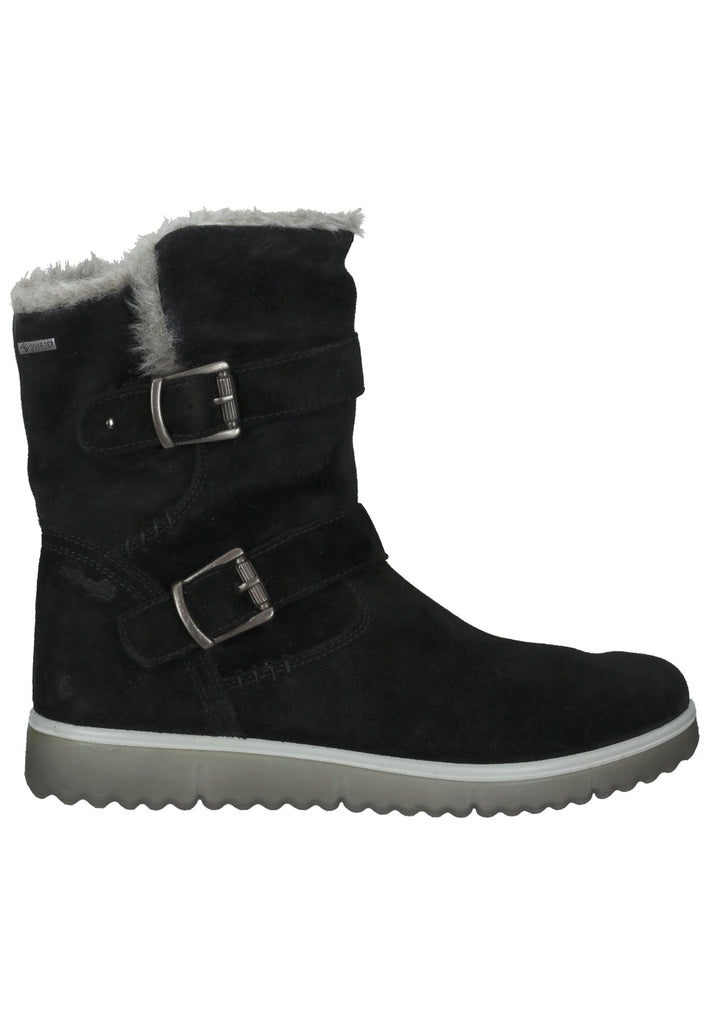 Superfit Stiefel Veloursleder Schwarz Warmfutter