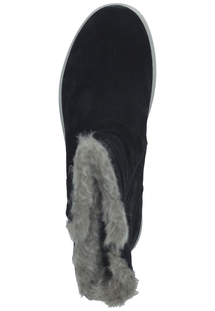 Superfit Stiefel Veloursleder Schwarz Warmfutter