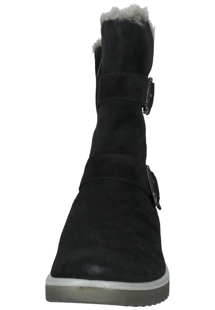 Superfit Stiefel Veloursleder Schwarz Warmfutter