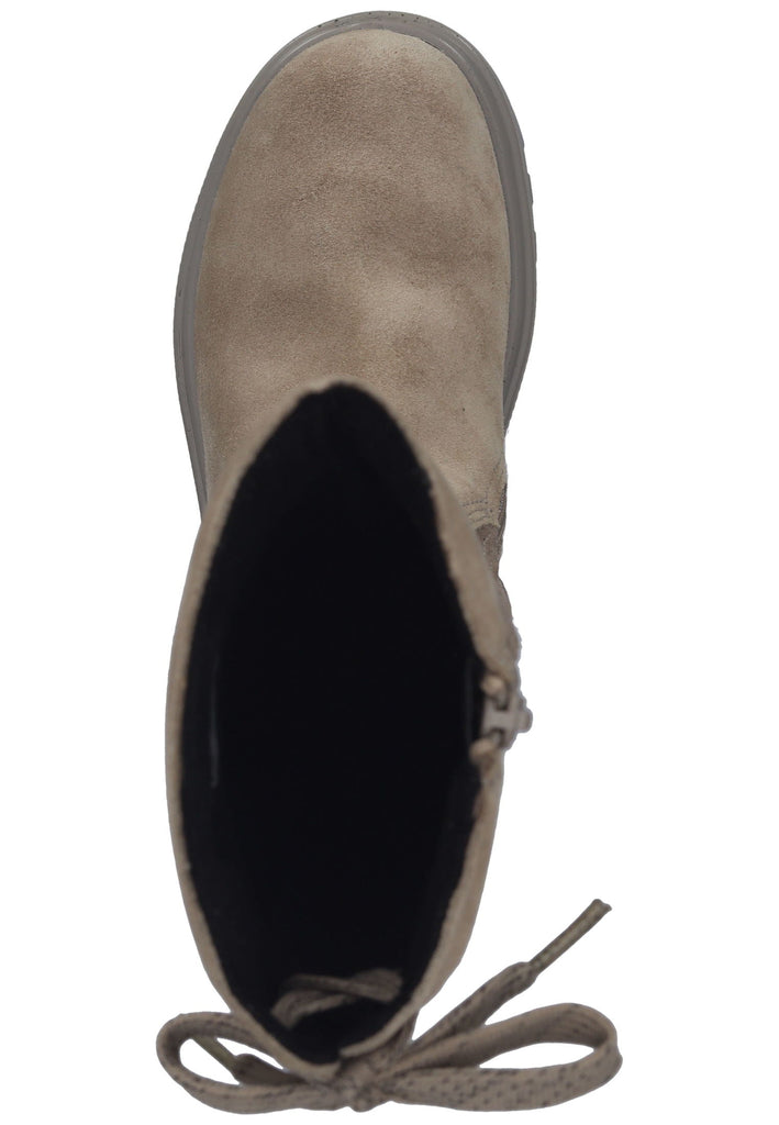 Superfit Stiefel Veloursleder/Textil Beige