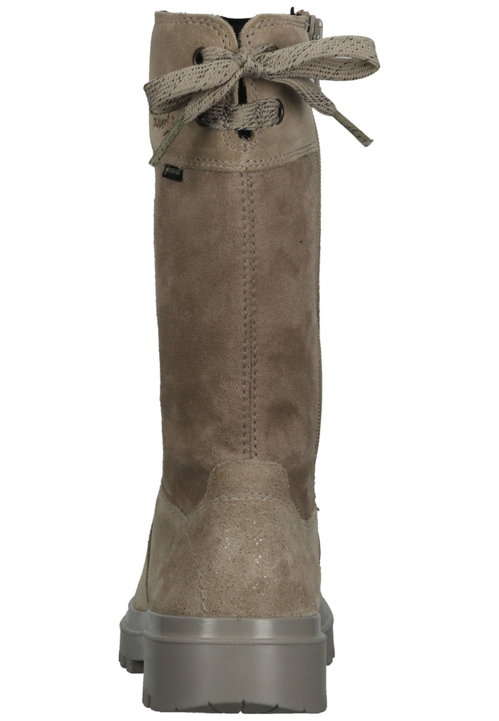 Superfit Stiefel Veloursleder/Textil Beige