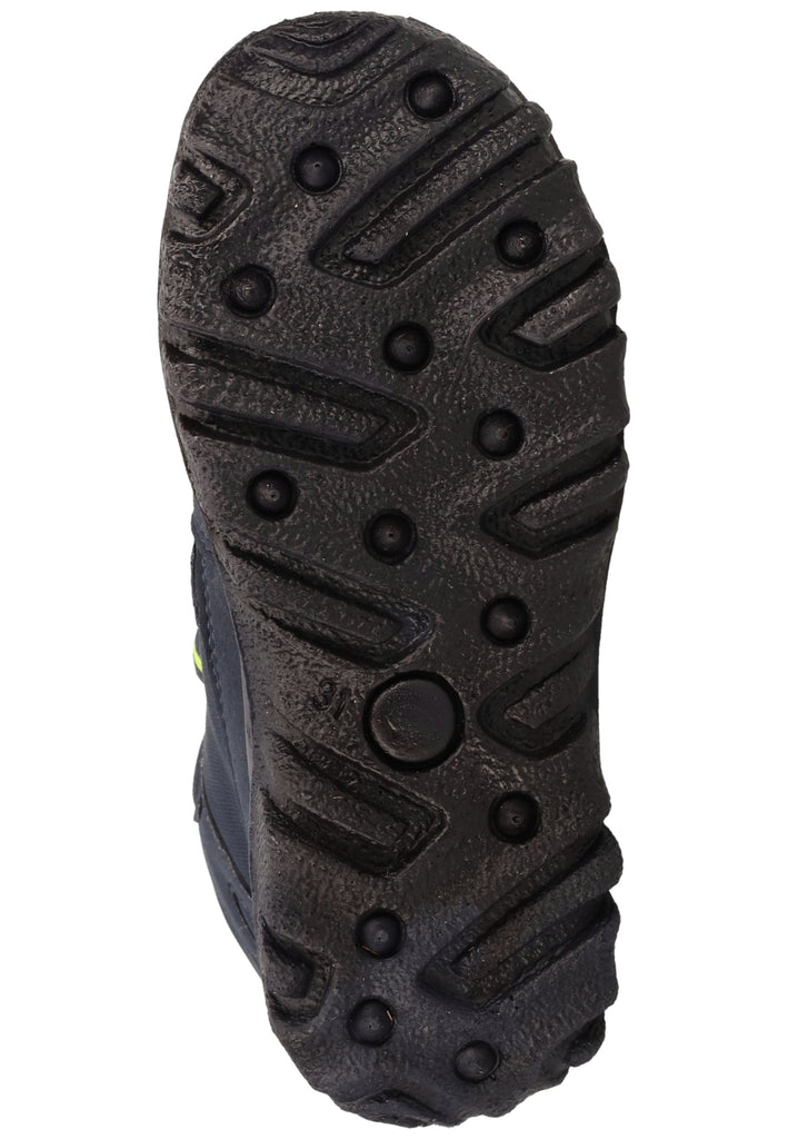 Superfit Stiefel Veloursleder/Textil Blau/Grün Warmfutter