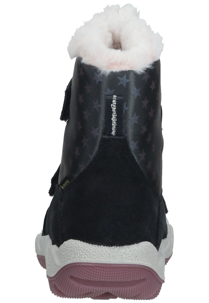 Superfit Stiefel Veloursleder/Textil Grau Warmfutter