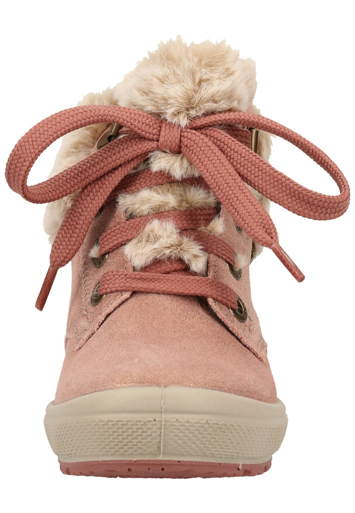 Superfit Stiefel Veloursleder/Textil Rosa Warmfutter