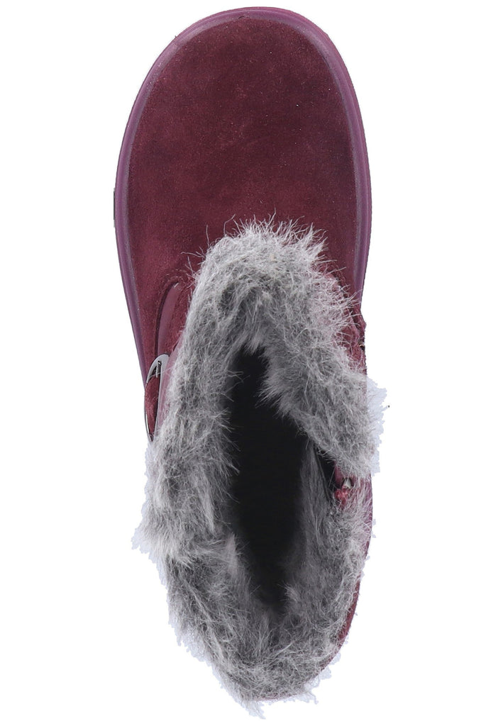 Superfit Stiefel Veloursleder/Textil Rot